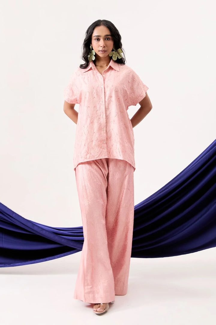 Oversized Shirt Co-ord set