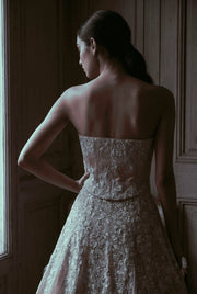 Box Pleat Skirt with corset Top