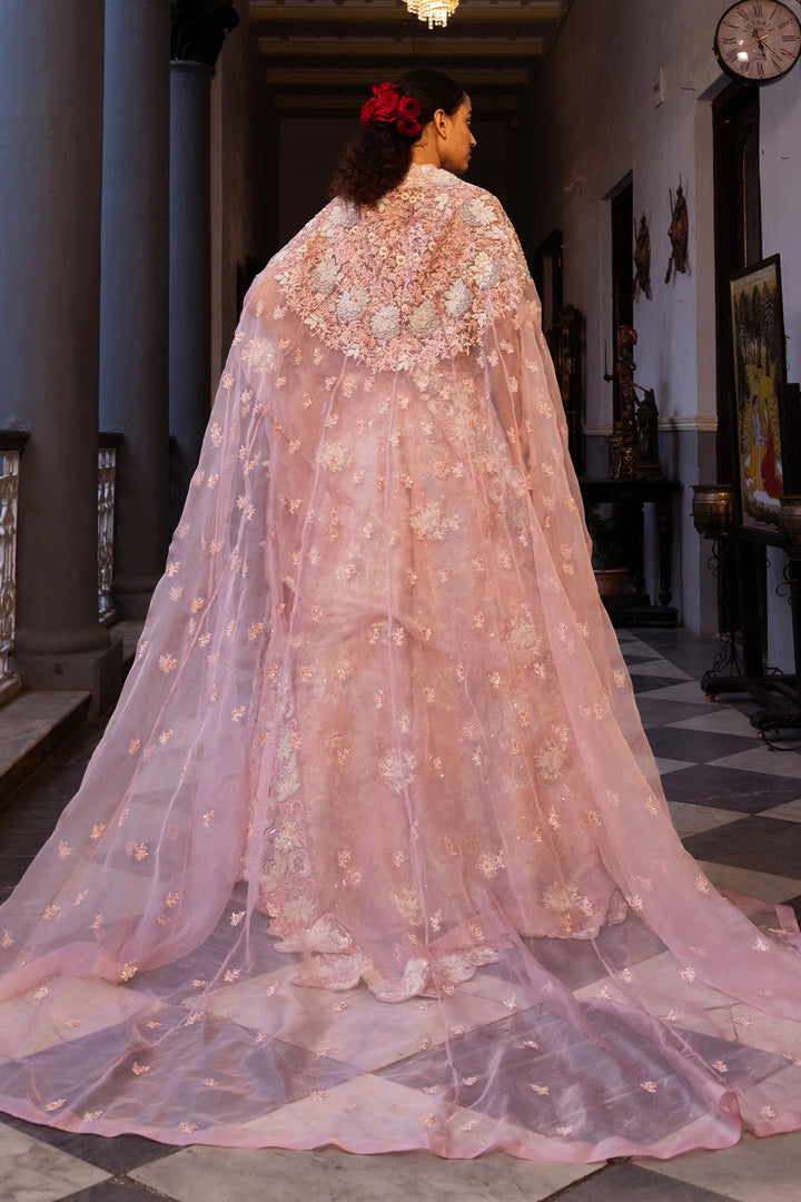 Flamingo Pink Bridal Lehanga