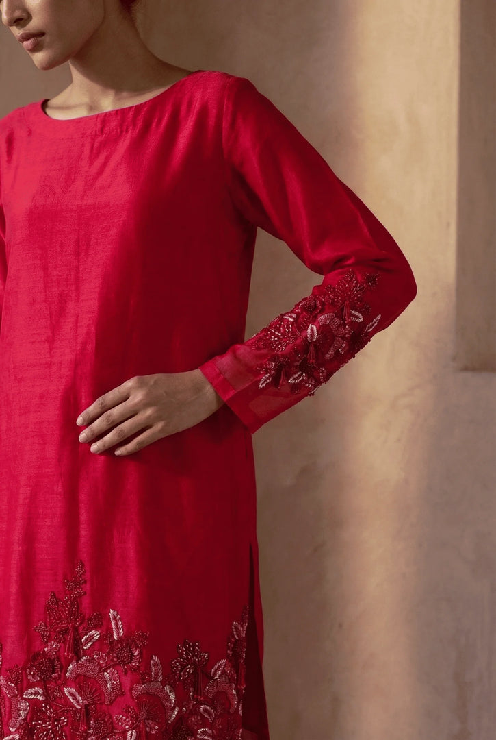 Straight Kurta with Pants