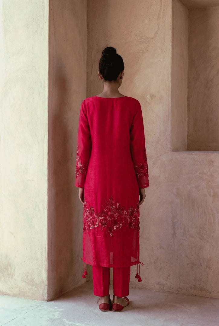 Straight Kurta with Pants