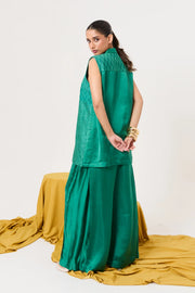 Tie-up Multi textured two-piece