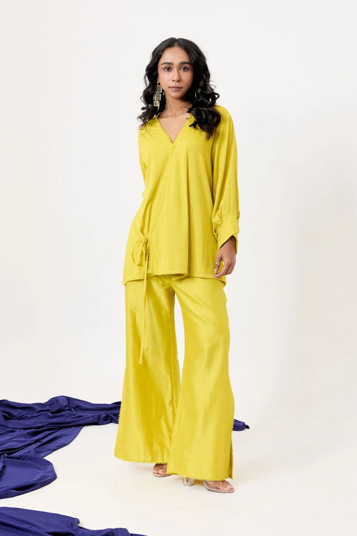 Wrap-style two-piece