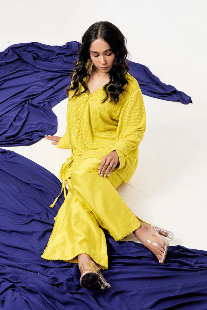 Wrap-style two-piece