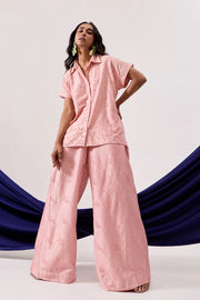 Oversized Shirt Co-ord set